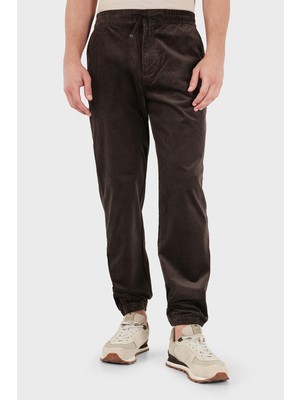 Armani Exchange Pamuklu Regular Fit Lastikli Paça Kadife Pantolon Erkek Pantolon XM003304 AF27114 U8128