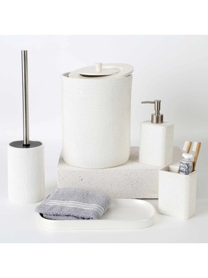 Selim Linen Banyo Seti Inci