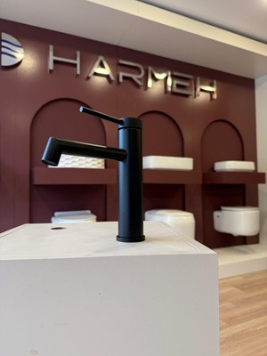 Harmeh Concept 3223B Slim Lavabo Bataryası Siyah