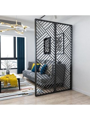 Kold Concept KC-025 Metal Duvar Bölücü Lobi - Otel ve Oda Bölücü Seperatör