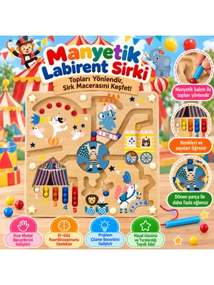 Oyunca Manyetik Labirent Sirki