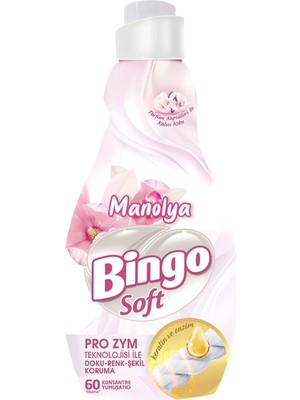 1001 Soft Konsantre Çamaşır Yumuşatıcısı Manolya Bahçesi 1440 ml