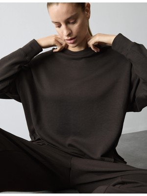 Marks & Spencer Scuba Relaxed Fit Sweatshirt