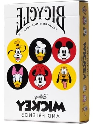 Frefly Store Disney Mickey ve Arkadaşları Temalı Oyun Kartları, Eğlenceli Aktivite