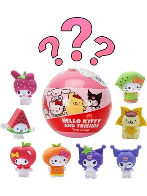 Akıllı Bayi 20541 Sun-Itg-Clt-3d Figür H Kıtty And Frıends Tutty Frutty Sürpriz Paket Hkty
