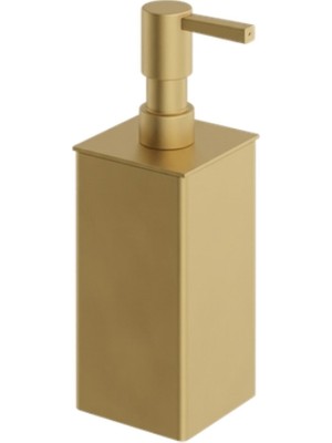 Harmeh Concept KSS101MG Kare Sıvı Sabunluk Set Üstü Mat Gold