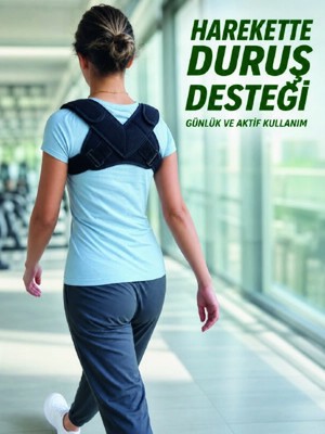 Astraltech Dik Duruş Aparatı Klavikula Köprücük Kemiği ve Omuz Destekleyici Bandaj
