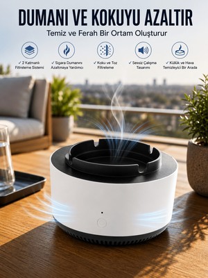 Astraltech Elektronik Küllük Duman Giderici Hava Temizleyici