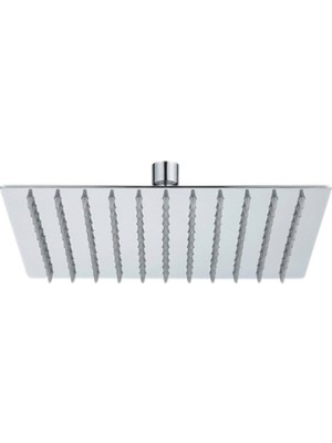 Harmeh Concept D552 Tepe Başlık 400X400 mm SS304 Kare Slim Tepe Duş