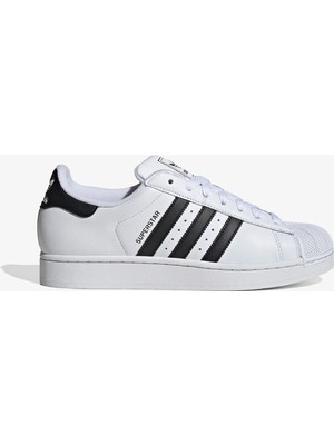 adidas Originals Superstar II Unisex Siyah Beyaz Spor Ayakkabı.-