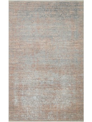Bespoky  Modern Gri Viskon Dikdörtgen Modern Desenli Akrilik Hav Vermeyen Leke Tutmayan Kolay Temizlenen Yumuşak Makine Salon Yolluk Mutfak Halı
