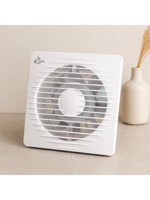 8" (200MM) 200 M³/h Banyo Tuvalet Havalandırma Aspiratörü 40W