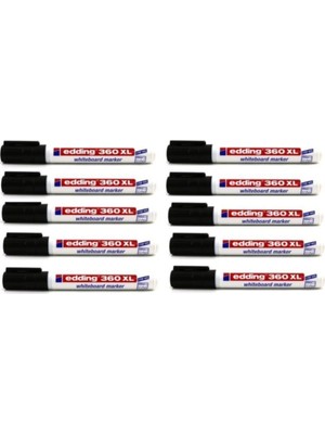 Edding 360 Xl Beyaz Yazı Tahtası Kalemi 10LU Paket