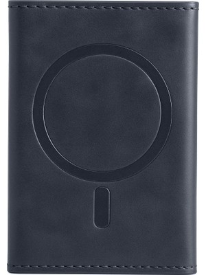 Joko Tema Magsafe Deri Kartlık - Lacivert