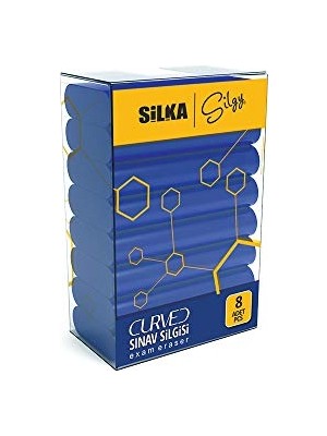 Vionna Silka Curved Sınav Silgisi 8'li Sg.53