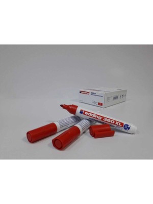 Edding Whiteboard Marker Silinebilir Beyaz Tahta Kalemi Kırmızı 10'lu Paket