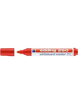 Edding Beyaz Tahta Kalemi Kırmızı E-260