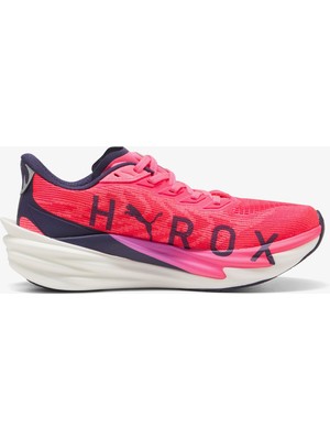 Puma Deviate Nitro 4 x Hyrox Kadın Pembe Koşu Ayakkabısı.01