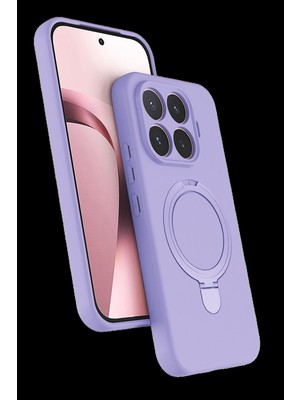 Xiaomi Mi 17T Regal Magsafe Standlı Kapak - Lila