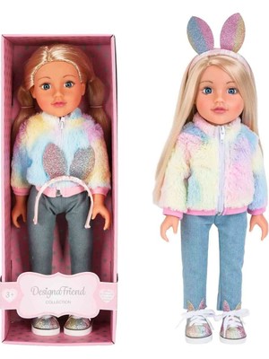 S00094782 Sun Kdk Bebek Desıgnafrıend Bunny Outfıt 47 cm