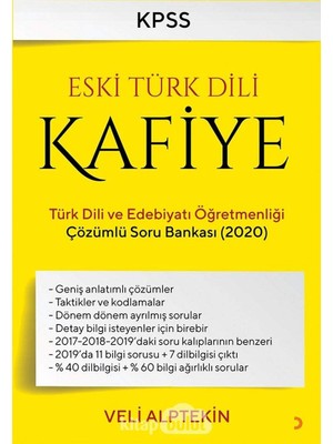 Str Store Cinius Kpss Eski Türk Dili Kafiye Türk Dili ve Edebiyat Öğr. Çöz. Soru Bankası-Yeni