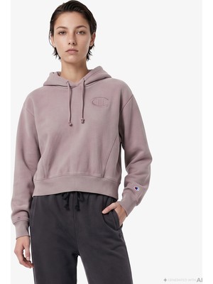 Champion Hooded Kadın Mor SWEATSHIRT.MS513