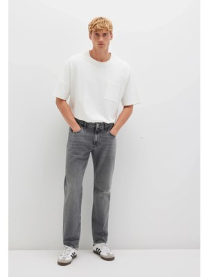 Mavi London Street Gri Denim Antrasit Erkek Kot Pantolon M0010172-88530