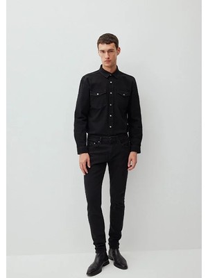 Mavi James Lux Black Antrasit Siyah Erkek Kot Pantolon M0042487866