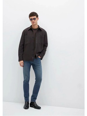 Mavi James Foggy Ink Mavi Black Denim Erkek Kot Pantolon M0042490667