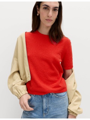 Marks & Spencer Pamuk Karışımlı Slim Fit Triko