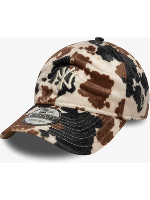 New Era Animal Print 9twenty Neyyan  Blkbrsivo Unisex Siyah Şapka.-