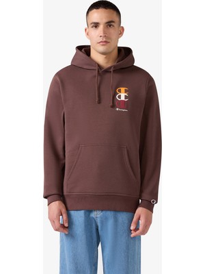 Champion Hooded  Erkek Kahverengi SWEATSHIRT.MS578