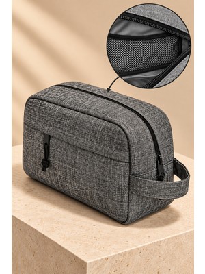 Boldy Seyahat Çantası - El Çantası - Tıraş Çantası - Kişisel Bakım Çantası - Kozmetik Çantası - Makyaj Çantası - Handbag