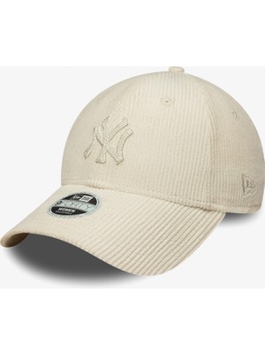 New Era Cord 9forty Neyyan  Stn Kadın Bej Şapka.-