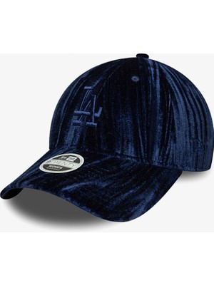 New Era Velour 9twenty Losdod  Nvy Kadın Lacivert Şapka.-