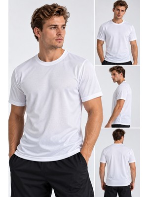 Machi Erkek Siyah Sporcu Tişört Tshirt T-Shirt Pro+ Compression Nefes Alan Ter Tutmaz Kumaş Atletic Spor ve Günlük Kullanıma Uygun