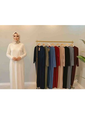 Gafure Butik Uzun Kollu Penye Elbise