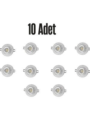 Cata CT-6637 LALE cam spot ampülsüz led efekli 10 adet