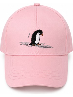 Feemels Penguen Nakışlı Unisex Şapka – Ayarlanabilir Baseball Cap