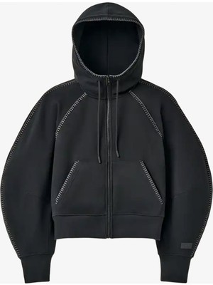 Ugg Classic Full-Zip Kadın Siyah Sweatshirt.blk