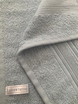 Mabelme Store Prime %100 Havlu Takımı Vücut Havlusu 90X140 Cm, Baş Havlusu 50X80 Cm, Ekstra Yumuşaklık (Mavi)
