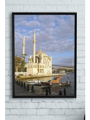 Mabelme Store Prime (PSTER12904) Ortaköy Camii Çerçeveli Tablo (50X70CM)