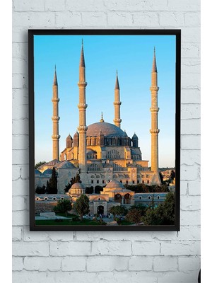Mabelme Store Prime (PSTER13207) Selimiye Camii Çerçeveli Tablo 2 (30 x 40CM)