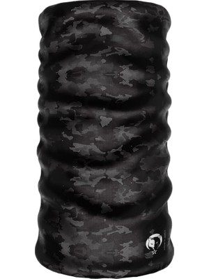 Happy Trend Taktik ® Debuff Collar Camouflage Black Boyunluk Bandana