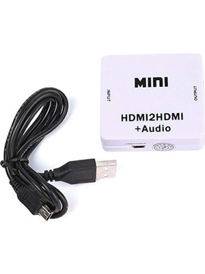 Happy Trend 3.5mm Ses Sistemi 1080P Analog Dijital Çevirici Adaptör