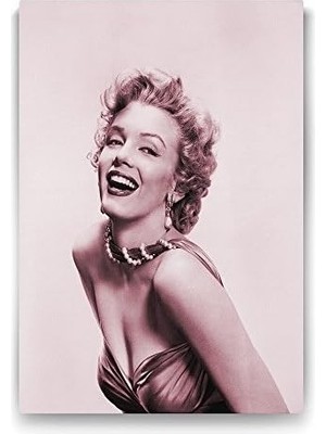Mabelme Store Prime Marilyn Monroe Kanvas Tablo - 80X125CM