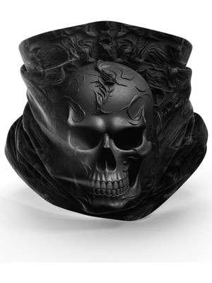 Happy Trend Extreme Spor Motor ve Bisiklet Kullananlara Özel Desenli Buff Boyunluk Bandana Balaklava - 12032024-7