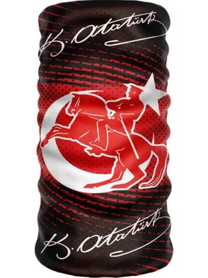 Happy Trend Extreme Spor Motor ve Bisiklet Kullananlara Özel Desenli Buff Boyunluk Bandana Balaklava Ata-1