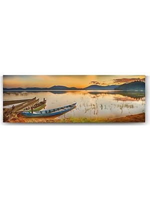 Mabelme Store Prime Sandal Kanvas Tablo - 90X30CM
