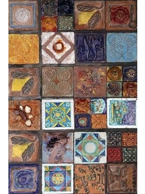 Mabelme Store Prime Dizayn Süperlonga Modern Desenli Şönil Pamuk Tabanlı Yıkanabilir Kaymaz Antibakteriyel Salon Halısı 100X300